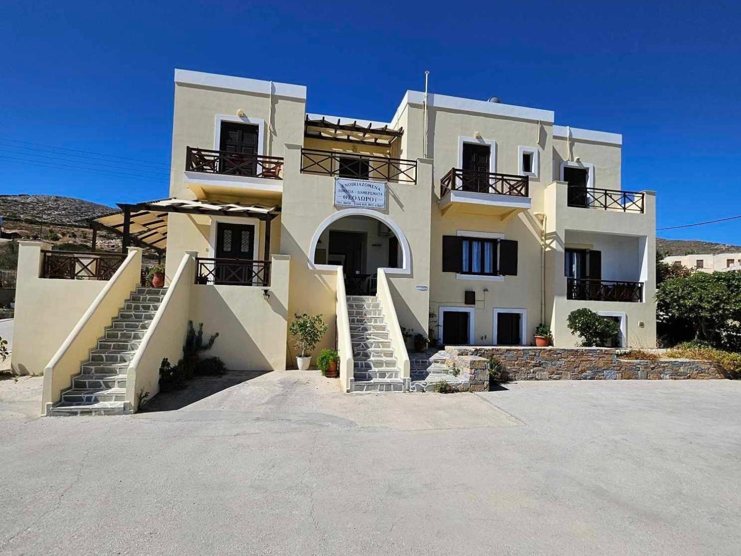 Theodorou Hotel Azolimnos Syros Exterior photo